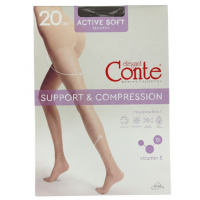 Колготки Conte elegant Active Soft 20 DEN Mocca, 4 размер