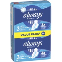 Гігієнічні прокладки Always Ultra Day Super Extra розмір 3, 14 шт