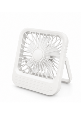 Настольный вентилятор Table Fan JY966, 16.5х13.5 см (белый)