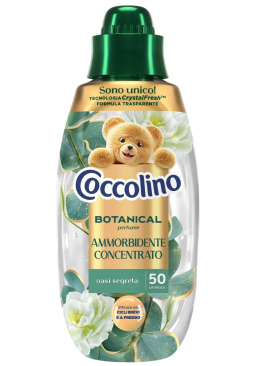 Концентрированный кондиционер для белья Coccolino Oasi Segreta лайм, цитрус, лилия и белый мускус, 750 мл (50 стирок)
