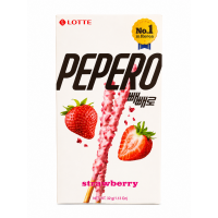Соломка Lotte Strawberry Pepero в шоколадній глазурі, 32 г