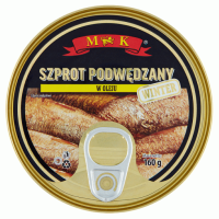 Шпроти в олії M&K, 160 г