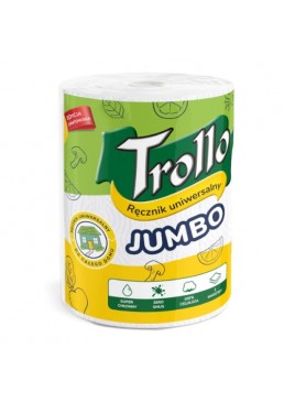 Бумажные полотенца Trollo Jumbo 2-слойные, 60 м