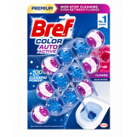 Туалетний блок Bref Flower, 3х 50 г