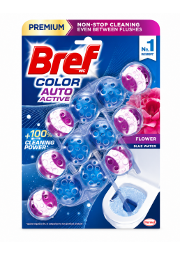 Туалетний блок Bref Flower, 3х 50 г