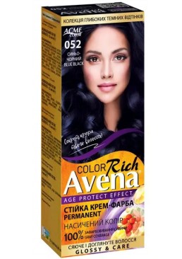 Крем-фарба Acme Avena Gloss Color №052 Синьо-чорний, 133 мл