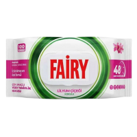 Вологі серветки для прибирання Fairy Лілія, 100 шт