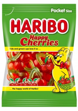 Желейные конфеты Haribo Happy Cherries, 100г 