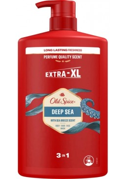 Гель для душу та шампунь Old Spice 3 в 1 Deep Sea, 1 л
