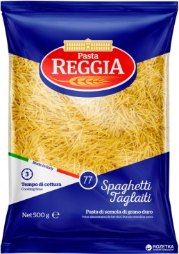 Вермишель Pasta Reggia 77 Spaghetti Tagliati, 500 г