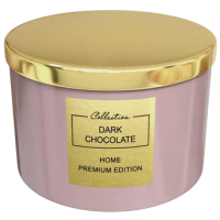 Свічка ароматизована Pepco Home Dark Chocolate (темний шоколад), 1 кг
