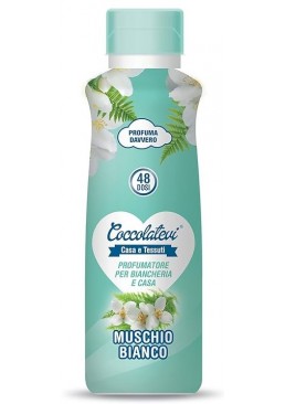 Парфумований засіб для прання та прибирання Coccolatevi Muschio Bianco Білий мускус, 300 мл (48 прань)
