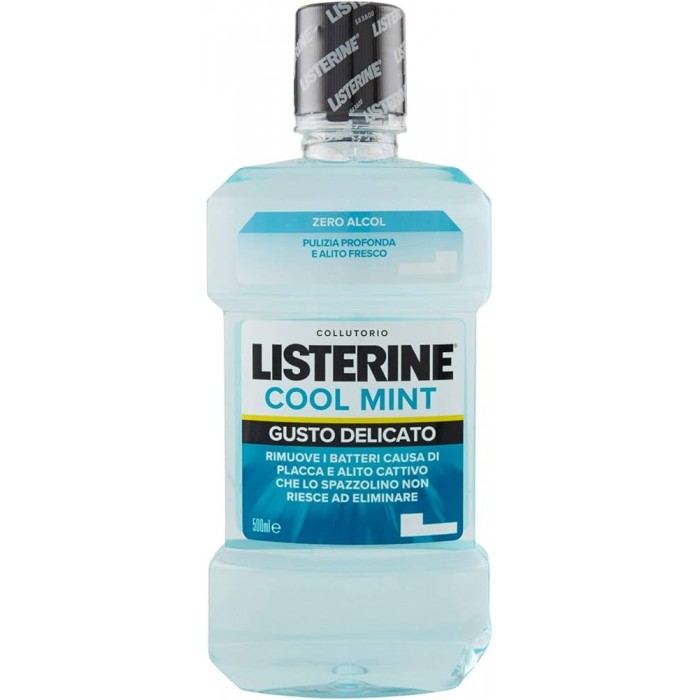 Ополіскувач для ротової порожнини Listerine Cool Mint Делікатне очищення, 500 мл - 