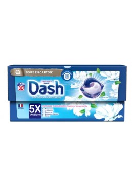 Капсули для прання Dash Air Frais & Fleurs Blanches, 30 шт
