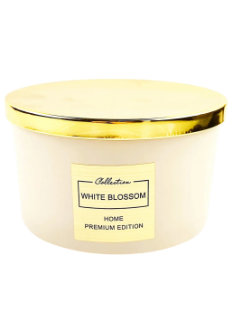 Свеча ароматизированная Pepco Home White Blossom (белый цветок), 1 кг