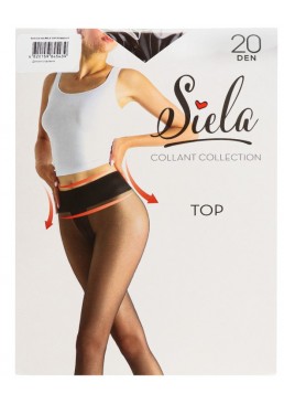 Колготки жіночі Siela Top, 20 DEN, Tabaco, розмір 4