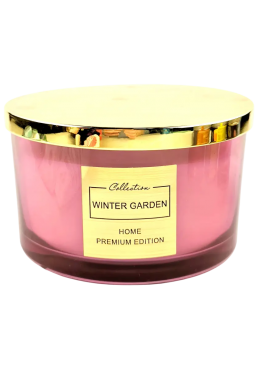 Свеча ароматизированная Pepco Home Winter Garden (зимний сад), 1 кг