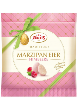 Марципанові яйця Zentis Marzipan Малина, 125 г