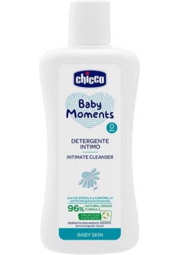 Гель для интимной гигиены Chicco Baby Moments с ромашкой и календулой, 200 мл
