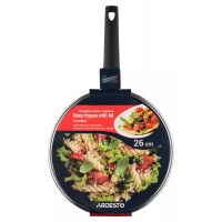 Сковорода ARDESTO Gemini Gourmet Viareggio с крышкой AR1926GDL, 26 см 