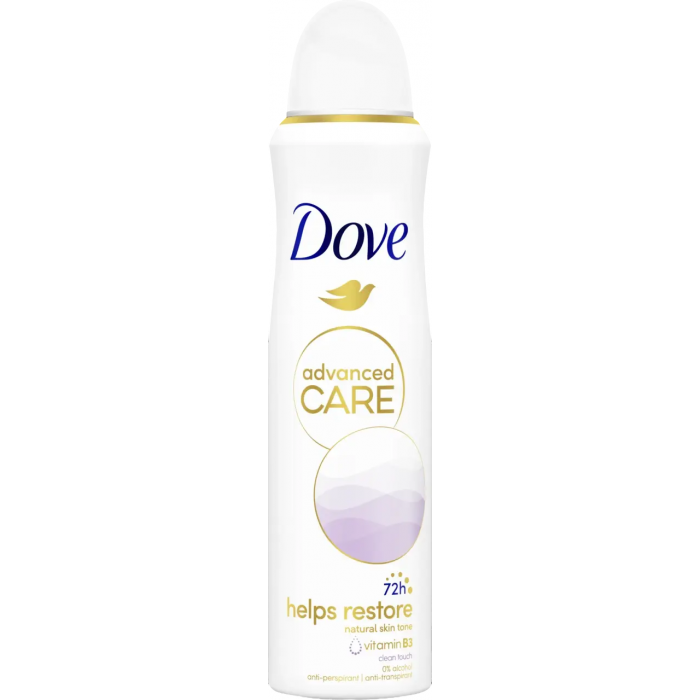 Дезодорант-спрей Dove Чистое прикосновение, 150 мл - 