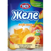 Желе ТМ IRIS со вкусом Персика, 90 г