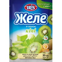 Желе ТМ IRIS зі смаком Ківі, 90 г