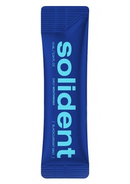 Ополіскувач для ротової порожнини Solident Blackcurrant mint / смородина-м'ята, 10 мл