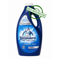 Гель для прання Lavandera Oxy-Clean з активним киснем, 3.6 л (80 прань)