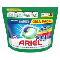 Капсулы для стирки Ariel Pods 3 в 1 «Colour Lenor», 54 шт