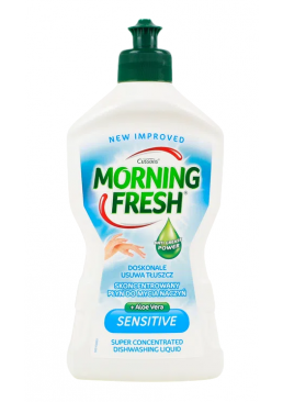 Жидкость для мытья посуды Morning Fresh Sensitive Aloe Vera Cуперконцентрат, 450 мл