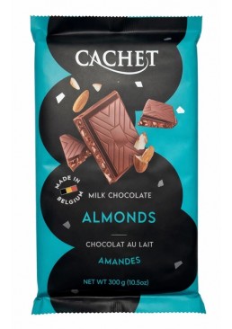Молочный шоколад Cachet Almonds, 300 г