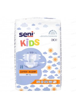 Підгузники для дітей Seni Kids junior super 20+кг, 30 шт