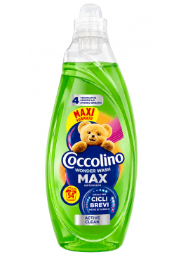 Гель для быстрой стирки Coccolino  Active Clean, 2.16 л (54 стирки)