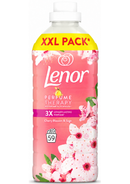 Кондиционер для белья Lenor «Вишневый цвет и шалфей», 1.239 л (59 стирок)