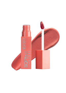 Блиск-тінт для губ Neverti Soft Tint Lipgloss NP802 - №001, Hug My Lips, 4 мл