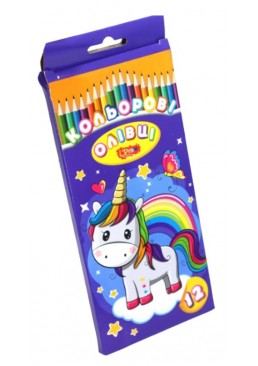 Карандаши цветные Draw, 12 шт