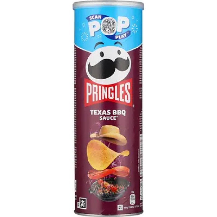 Чіпси Pringles BBQ Барбекю, 165 г - 