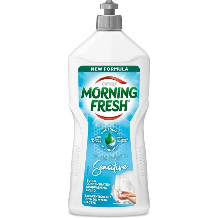 Засіб для миття посуду Morning Fresh Sensitive, 900 мл - 
