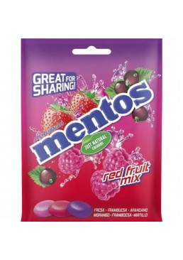 Драже Mentos Red Fruit Mix, 160 г