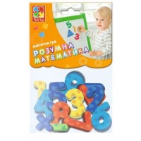 Магнітна гра Vladi Toys VT5900-01 цифри та геометричні фігури