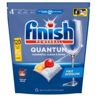 Таблетки для посудомоечных машин Finish Quantum All in 1 Lemon, 120 шт