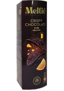 Чипсы Meltie из чёрного шоколада и апельсином, 125 г