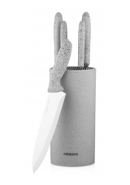Набір ножів з блоком Ardesto Gemini AR2106GR, 6 предметів