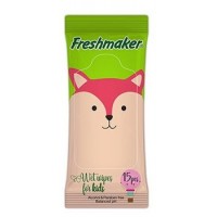 Салфетки влажные Freshmaker KIDS, 15 шт
