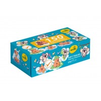 Салфетки косметические Ecolo Kids пенал, 150 шт