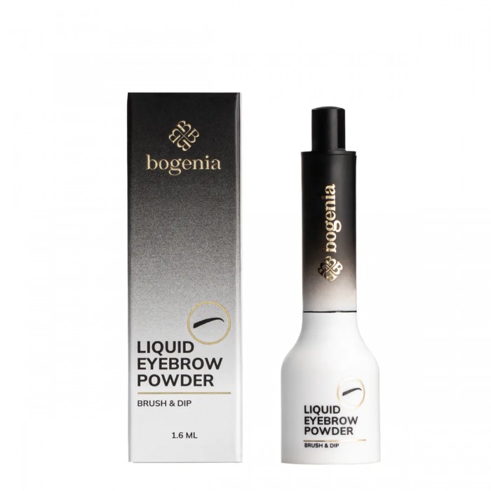Пудрова підводка для брів Liquid Eyebrow Powder Bogenia BG509 001, 1.6 мл - 