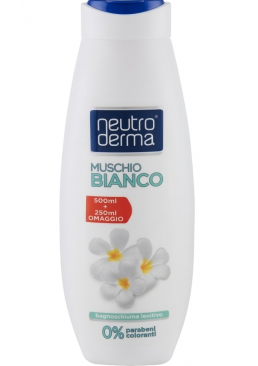 Гель-піна для душу Neutroderma з білим мускусом, 750 мл