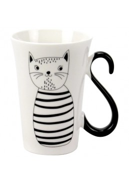Чашка порцелянова Limited Edition Cat Smile, 380 мл