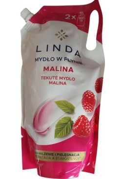 Жидкое крем-мыло Linda Малина, 900 мл